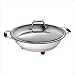 CucinaPro 1453 Stainless Steel Round Classic Electric Skillet 12 Inch