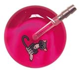 Kitty Cat Ultrascope Hot Pink Background w/ Adult Head & Navy Tubing