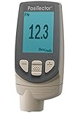 DeFelsko PosiTector 6000 F1 Coating Thickness Gauge Standard Model with Built-in Probe for Ferrous Metal Substrates (0-60 mils/1500 um) - Complete kit.