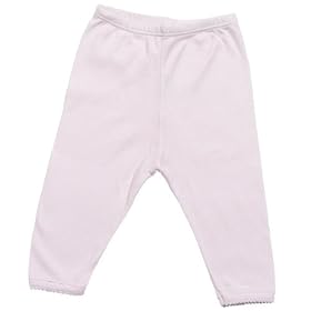 Leggings, footie, with picot trim, 100% Pima cotton, softest in the world !