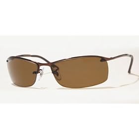 Ray Ban Top Bar Rb 3183 014 83 Brown Brown Polarized, 63mm, Free Shipping!
