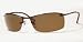 Ray Ban RB3183 Top Bar 014/83 Sunglasses Brown Frame With Polar Brown Lens Size 63-15-125