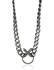 LUV AJ "Heavy Metal Lover Collection" Crystal Cross Necklace