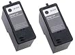 2 Pack DELL M4640 Black 4640 Ink Cartridges for 922 924 942 944 962 964 Printers