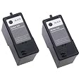 2 Pack DELL M4640 Black 4640 Ink Cartridges for 922 924 942 944 962 964 Printers