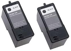 2 Pack DELL M4640 Black 4640 Ink Cartridges for 922 924 942 944 962 964 Printers