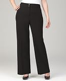Style&co. Plus Size Pants, Solid Wide Leg