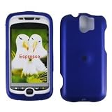 Blue Rubberized Protector Case for HTC My Touch mytouch Slide 3G