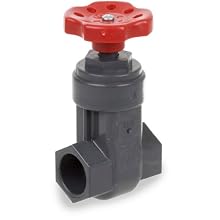 Smith-Cooper International 4102 Series PVC Gate Valve, Inline, Slip