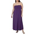 Plus Knit Maxi Dress - Crown Jewel