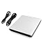 LEICKE Hebron - Panasonic Matshita - Masterizzatore/Lettore Blu-Ray UJ-260 USB 3.0 - L�unico che masterizza Dischi Bluray BD-R XL e BD-RE XLda 100GB - Modello di Terza Generazione Ultra-Slim con USB 3.0 e attacco SATA (Masterizzatore - Panasonic Matshita alloggiato nel case LEICKE Hebron - Leggere DESCRIZIONE)