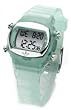 Adidas #ADH1694 Small Candy Aqua Green Digital Sports Watch