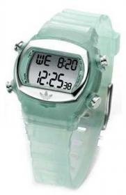 Adidas #ADH1694 Small Candy Aqua Green Digital Sports Watch