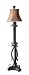 Classic Wrought Iron FLOOR LAMP Bronze Traditional Scrollwork