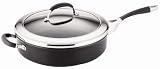Circulon Elite 5-Quart Covered Saute with Helper Handle