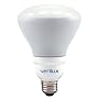 Verilux CFSR30VLX 15 Watt Flood Compact Spiral Global Cooling Natural Spectrum Fluorescent Bulbs, Single Pack