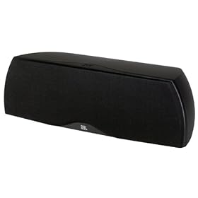 JBL N-Center II Center Channel Speaker with Dual 5" Drivers (Black Ash)