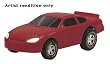 Darda Ultra Speed Ford Taurus 1/64 Scale