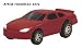 Darda Ultra Speed Ford Taurus 1/64 Scale