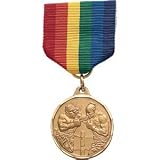 1 1 / 4 Inch Silver Boxing Medal - B0002UQ49Y