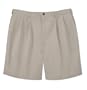 Harbor Bay&reg; Wrinkle-Resistant Pleated Twill Shorts