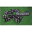 Giant Garden Black and White Dominoes