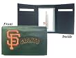San Francisco Giants Embroidered Leather Tri-Fold Wallet - Baseball Sports Merchandise