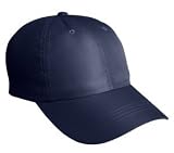 Upscale 100% Polyester Perforated Adjustable Baseball Hat Cap - Navy