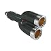 Universal Dual Splitter, Y Adapter for Cigarette Lighter Socket (Replaceable 12 volt,...