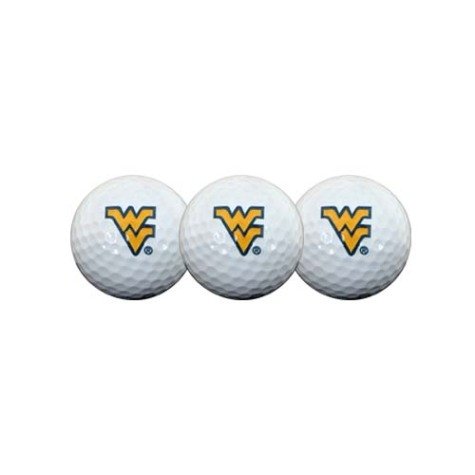 West Virginia Mountaineers Ncaa Golf Ball 3-pack