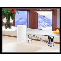 Crystal Quest White Faucet Mount Water Filter 5 Stages