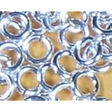 (100) 4mm Open Jump Rings Sterling Silver 19g