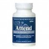 Vaxa Attend for ADD/ADHD - Attention Deficit Disorder/Attention Deficit Hyperactivity Disorder