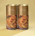 Two 12-oz Canisters of Creamy Dark Chocolate Cookies