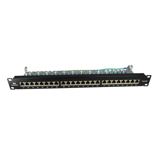 Cable Matters Cat6a Shielded 110 Type Patch Panel 24-Port On Sale