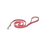 UPC 800443068311 product image for Petco Leather 4' Dog Leash in Pink, Medium | upcitemdb.com