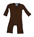 Kicky Pants Coverall, Bark, 12-18 Months