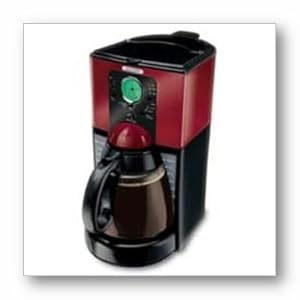 Amazon Coffee Maker on Amazon Com  Mr  Coffee Ftx261 12 Cup Coffee Maker  Black   Red