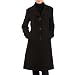 Jessie G. Women's Long Wool Blend Walking Coat - Chocolate 6
