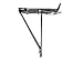 Adjustable Spring Clip Alloy Pannier Rack Black