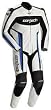 LATIGO RR 1PC SUIT WH/BL SIZE:LRG