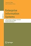 Enterprise Information Systems: 10th International Conference, ICEIS 2008, Barcelona, Spain, June 12-16, 2008, Revised Selected Papers (Lecture Notes in Business Information Processing)