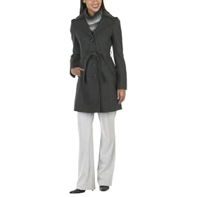 Mossimo&reg; Wool Jacket W  Belt Charcoal by Mossimo