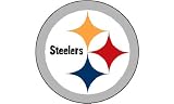 Pittsburgh Steelers NFL Football Rount Vinyl Car Fridge magnet Brand new 4"