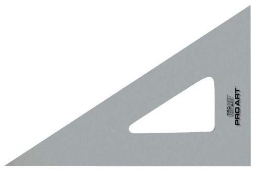 Pro Art 14-Inch 30/60-Degree Triangle, Clear