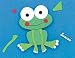 Craft Express Super Foam Frog Pin Craft Kit (Makes 12)