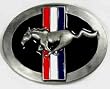Classic FORD Mustang PONY Belt Buckle