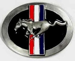 Classic FORD Mustang PONY Belt Buckle