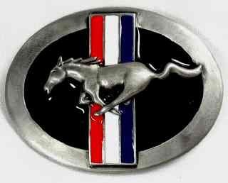 Classic FORD Mustang PONY Belt Buckle