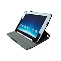 Navitech schwarze premium bycast Leder Case / Cover / Tasche mit verstellbarem St�nder f�r das Medion Lifetab S9512 9,7 Zoll Tablet von Aldi